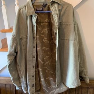 Wolverine insulated button up jacket size L